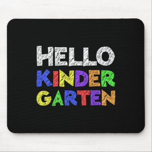 Hallo Kindergarten Byck Zur Schule  Mousepad