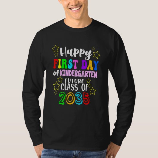 Hallo Kindergarten Erster Kindergartentag T-Shirt (Vorderseite)