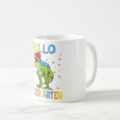 Hallo Kindergarten - Erster Schultag Kinder Kaffeetasse (VorderseiteRechts)