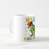 Hallo Kindergarten - Erster Schultag Kinder Kaffeetasse (Vorderseite Links)