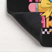 Hallo Kindergarten Kokette Bogen Bleistift Kinder Mousepad (Ecke)
