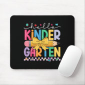 Hallo Kindergarten Kokette Bogen Bleistift Kinder Mousepad (Mit Mouse)