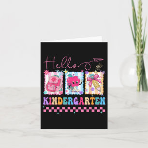 Hallo Kindergarten Lehrer Coquette Bow zurück zu S Karte