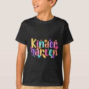 Hallo Kindergarten Lehrerin Girls Kindergarten Rüc T-Shirt