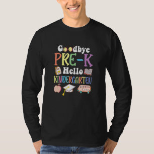 Hallo Kindergarten Lehrerin Student zurück zur Sch T-Shirt