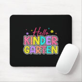 Hallo Kindergarten Leopard Back School Educate Cl Mousepad (Mit Mouse)
