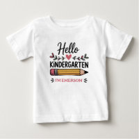 Hallo Kindergarten Personalisierter Rückkehr zur S