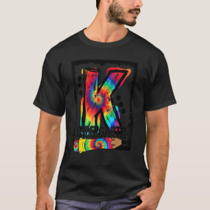 Hallo Kindergarten Schüler Lehrer Tie Dye Zurück Z T-Shirt