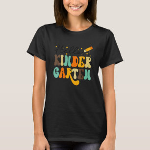 Hallo Kindergarten-Team Kinder Zurück Zur Schule L T-Shirt