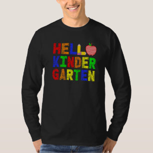 Hallo Kindergarten-Team Mein erster Tag im Kinderg T-Shirt