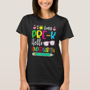 Hallo Kindergartenerzieher Schüler Zurück zur Schu T-Shirt