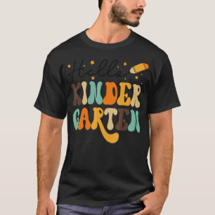 HALLO KINDERGARTENLEHRER KINDER ZURÜCK ZUR SCHULE T-Shirt