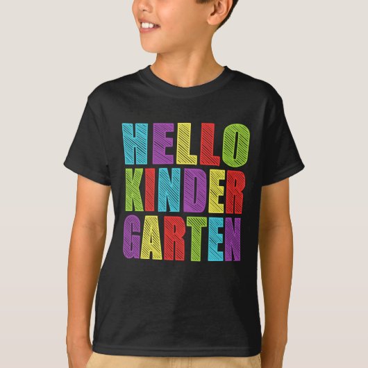 Hallo Kindergaten - 1. Kindergarten T-Shirt (Vorderseite)
