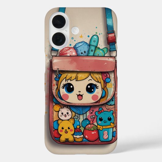 Hallo Kitten Case-Mate iPhone Hülle (Rückseite)