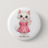 Hallo Kitty! Button (Vorderseite)