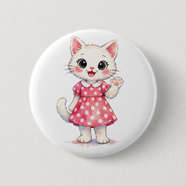 Hallo Kitty! Button