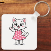 Hallo Kitty Schlüsselanhänger (Rückseite)