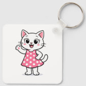 Hallo Kitty Schlüsselanhänger (Rückseite)