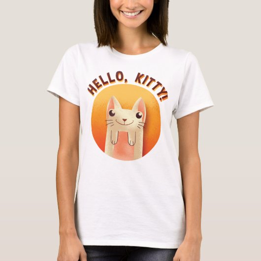 Hallo, Kitty! T-Shirt (Vorderseite)