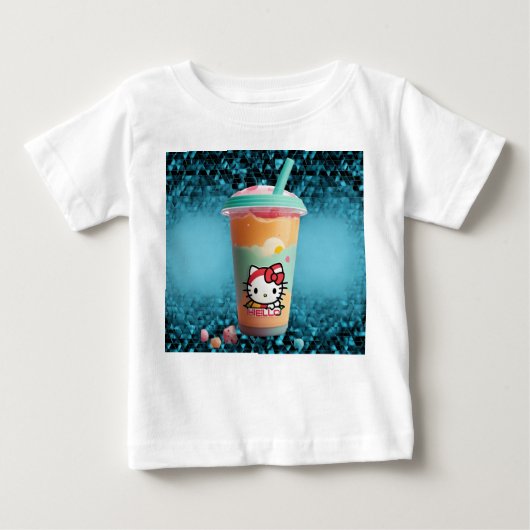 Hallo Kity Sieger Baby T-shirt (Vorderseite)