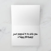 Hallo Koi Geburtstag Karte (Innenseite)