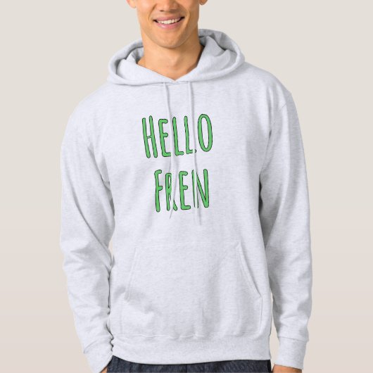 Hallo Kumpel Hoodie (Vorderseite)