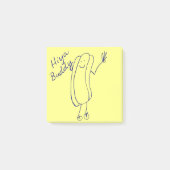 Hallo Kumpel Post-It-Notizen Post-it Klebezettel (Vorderseite)