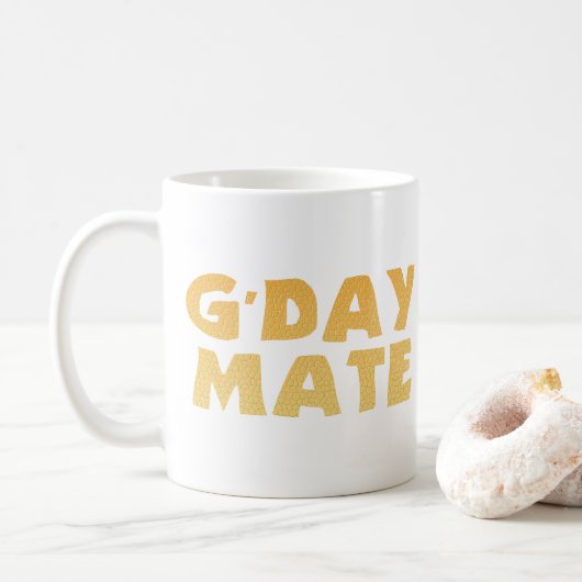 Hallo Kumpel Tasse (Mit Donut)