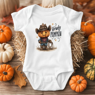 Hallo Kürbis Halloween Baby Bodysuit Strampler