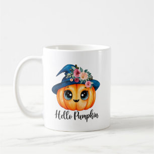 Hallo Kürbis Halloween Herbst Thanksgiving Kaffeetasse