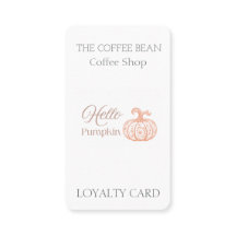 Hallo Kürbis Herbst-Café-Shop-Design für Boutiquen