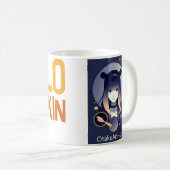 hallo Kürbis Kaffeetasse (VorderseiteRechts)