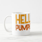 hallo Kürbis Kaffeetasse (Links)
