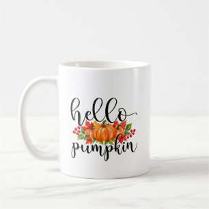 Hallo Kürbis Tasse, Herbst Thanksgiving Keramik Ta Kaffeetasse