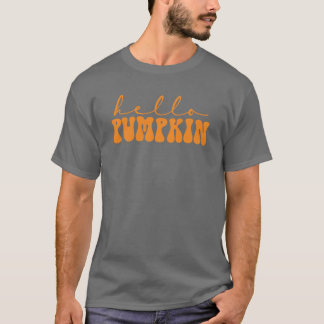 Hallo Kürbis Übergröße 3 T-Shirt