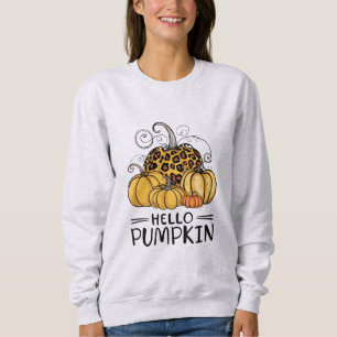 Hallo Kürbisliebhaber Herbstsaison Herbst Thanksgi Sweatshirt