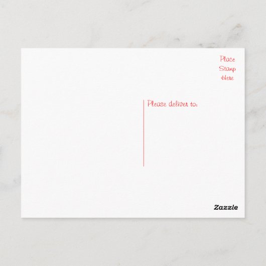 Hallo Lächeln Shih Tzu Black and White Puppy Dog Postkarte (Rückseite)