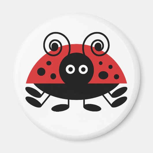 Hallo Ladybug Magnet (Vorne)