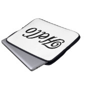 Hallo Laptop Sleeve (Vorne Knopf)