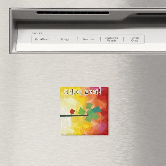 Hallo Leaf! Magnet (In Situ (Geschirrspüler))