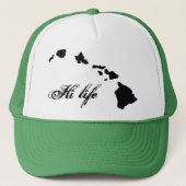 HALLO Leben Truckerkappe (Vorderseite)