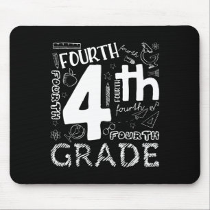 Hallo Lehrer der 4. Klasse Jungen und Team Vierte Mousepad