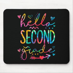 Hallo Lehrer der zweiten Klasse Schüler Zurück zur Mousepad