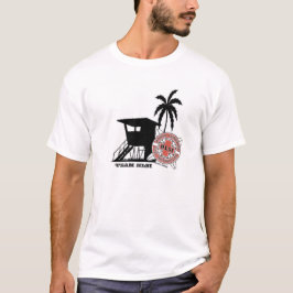 Hallo Leibwächter Brandungs-Lehrer-Turm-T-Shirt T-Shirt