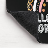 Hallo Leopard Rainbow Back to School Tee Mousepad (Ecke)