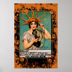 Hallo Liberty Speaking Milliarden werden JETZT ben Poster