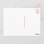 Hallo, Liebe Motivierend Zitat Leerzeichen Postkar Postkarte (Rückseite)