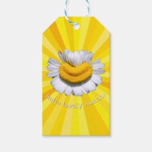 "Hallo lieber Mensch!" Chamomile Lächeln Sonnensch