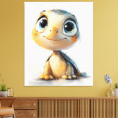 Hallo, Little Explorer! - Niedliche Turmwand Ar Leinwanddruck (Insitu (Wohnzimmer))