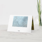 Hallo Little Kitty Danke Notecard (Rückseite)